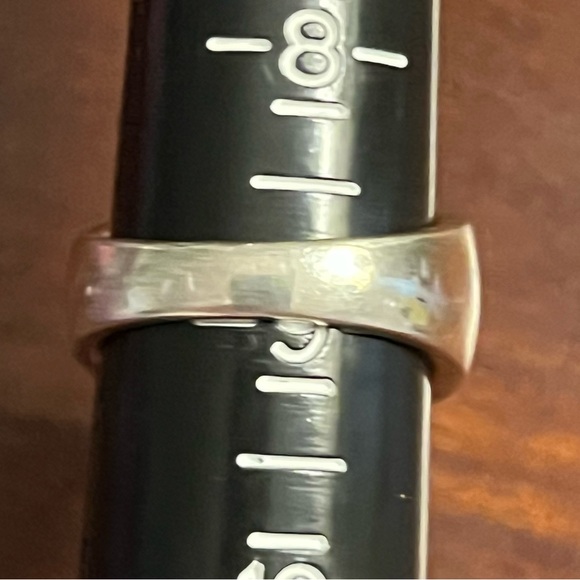 Sterling Silver 925 Marquis Amethyst Abalone Inlay Whitney Kelly Ring EC 9 #331 - Picture 10 of 12